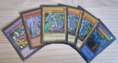 Mazzo kaiba drago - bianco, occhi